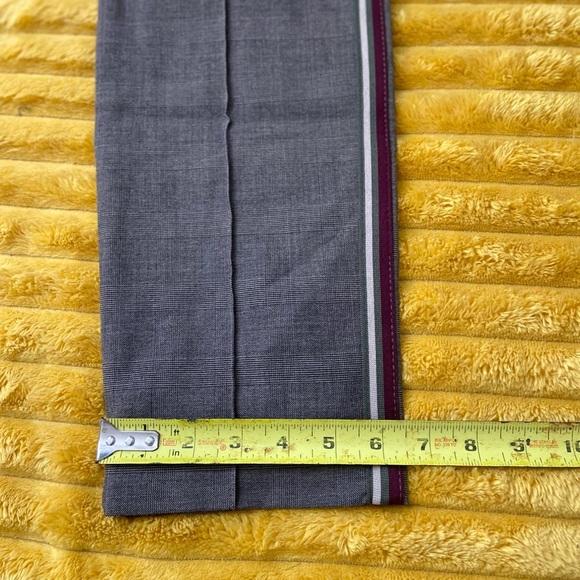 BRAX Women’s Work Pants Style Mills Brown Side Stripes NWT ACTUAL 33x31 Skinny - Picture 7 of 7